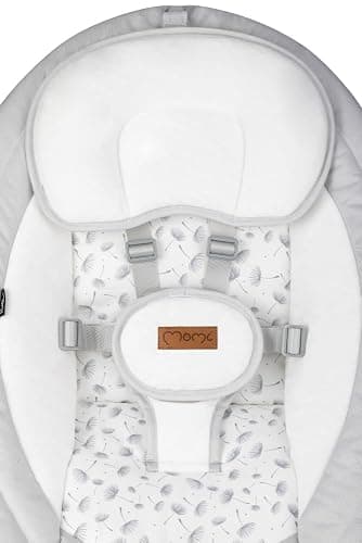 MoMi KENANI Transat balancelle jusqu’à 9 kg, pliable, télécommande et Bluetooth pour smartphone, alimentation piles et secteur, harnais de sécurité 5 points, pare-soleil, moustiquaire thumbnail 28