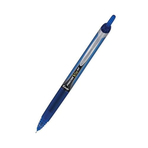 PILOT Precise V10 RT Retractable Ball Pens, 1.0mm, Blue, 12-Pack | Writing made smooth, retractable ink pens for writing, modern, rolling ball, blue pens, bold point thumbnail 5