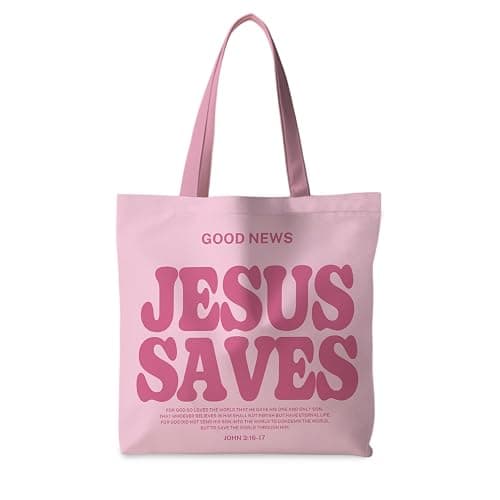 ignytiger Tote Bag - Christian Gifts for Women, Canvas Bags with Bible Verse Designs - Image 1