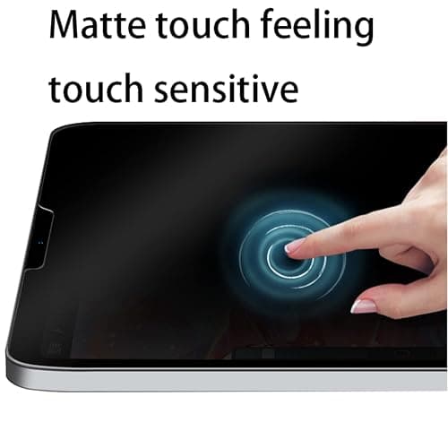 BWEDXEZ Privacy Anti-Glare Screen Protector for iPad 2022 iPad 10th 10.9 inch Anti-Spy Soft Film for iPad 2025 iPad 11th Generation 11 Inch Matte Anti-Peeping thumbnail 6