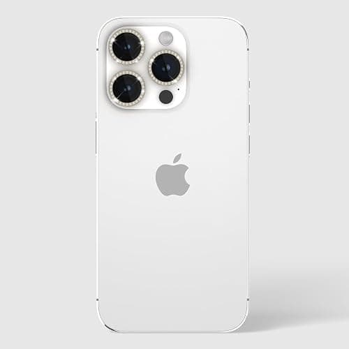 kate spade new york iPhone 15 Pro/iPhone 15 Pro Max Camera Lens Protector with Aluminum Rings - Crystal thumbnail 9