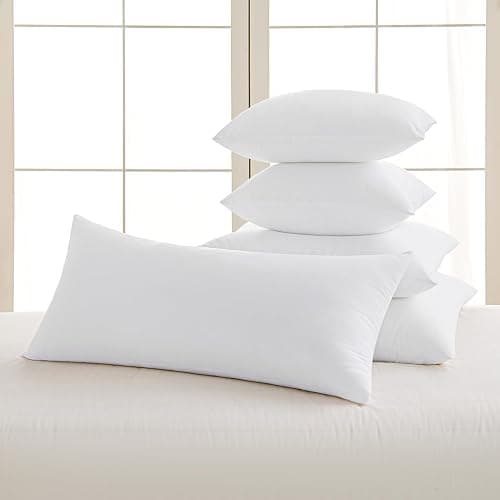 MIULEE 14x36 Inch Throw Pillow Insert Premium Throw Pillow Virgin Microfiber Stuffer Rectangle Pillow for Sofa Bed Couch thumbnail 7