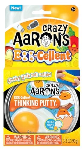 Crazy Aaron's Eggcellent Trendsetters Thinking Putty thumbnail 6