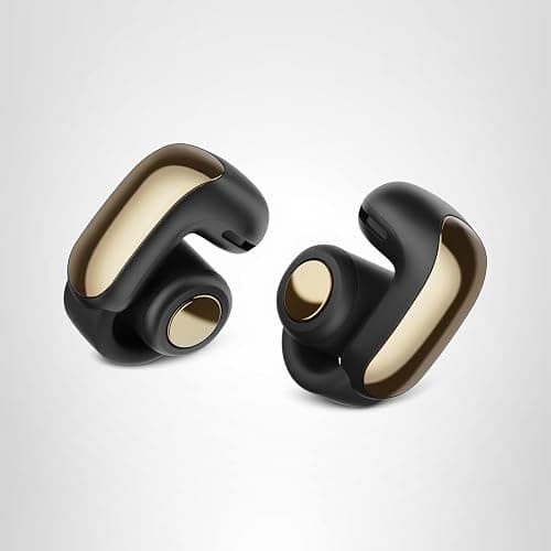Bose Ultra Open Earbuds - Bluetooth Open Ear Earbuds with OpenAudio for Awareness, Clip-On Design for Comfort, Water Resistant, Up to 48 Hrs of Playtime, Desert Gold - Limited Edition Color thumbnail 8
