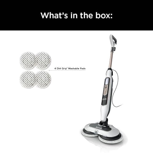 Shark Steam & Scrub with Steam Blaster Technology All-in-One Hard Floor Steam Mop with 3 Steam Modes & LED Headlights S8201, Rotator White thumbnail 8