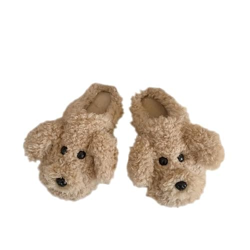Cute Plush Kawaii Women's Fluffy Home Slippers - Image 1