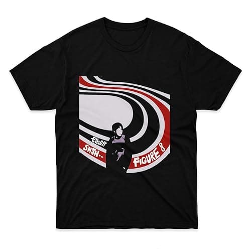 Mens Womens Tshirt Elliott Smith Figure 8 Bigger Shirts for Men Women Perfect Mon Neck - Image 1