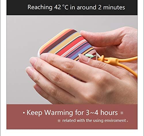 orastone Rechargeable Hand Warmer Electronic Portable Hand Warmer (Fast Warming Up, Double-Sided Warming, Reusable) thumbnail 3