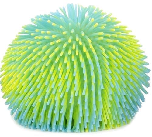 Keycraft Giant Puffer Ball – Large Squishy Sensory Fidget Toy for Kids & Adults, Stress Relief Squeeze Ball with Soft Spiky Texture, Random Colour – Fun Party Gift 16cm (Pack of 2) thumbnail 2