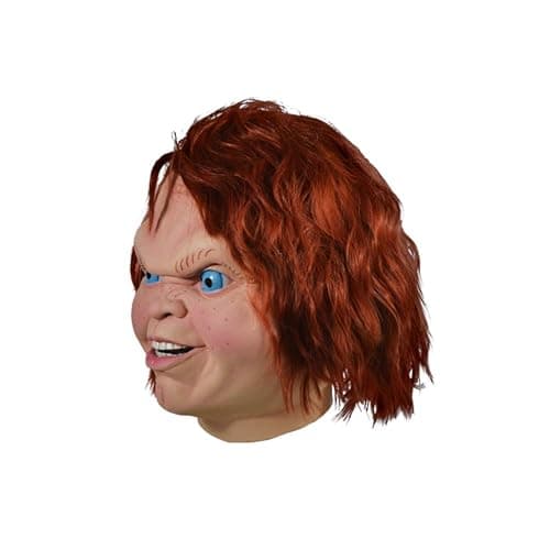 Child's Play 2 Evil Chucky Adult Full Latex Costume Mask thumbnail 2
