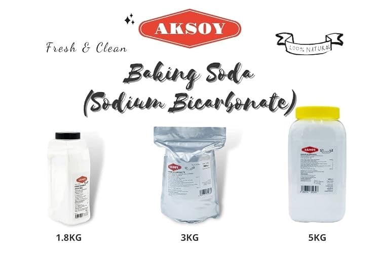 Aksoy Baking Soda 1.8KG Jar || Pure Sodium Bicarbonate Powder, Highest Purity, Food Grade – Versatile Baking Soda for Cooking, Baking, Cleaning, Deodorizing & More! thumbnail 5