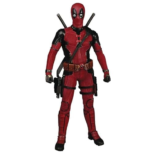 Mezco Toyz One:12 Collective Deadpool & Wolverine: Deadpool 1/12 Scale Collectible Figure - Image 1