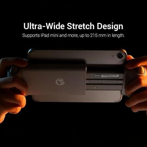 Controller GameSir G8 Plus Mfi per iPhone 15/16/17/iPad Mini e Android, gamepad per iPad con stick/trigger Hall Effect, due pulsanti posteriori, per giocare a Genshin Impact, PUBG Mobile, Minecraft thumbnail 4