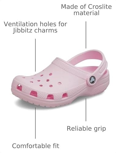 Crocs Kid's Classic Clog (Little Kid/Big Kid/Toddler) | Casual Shoes thumbnail 3