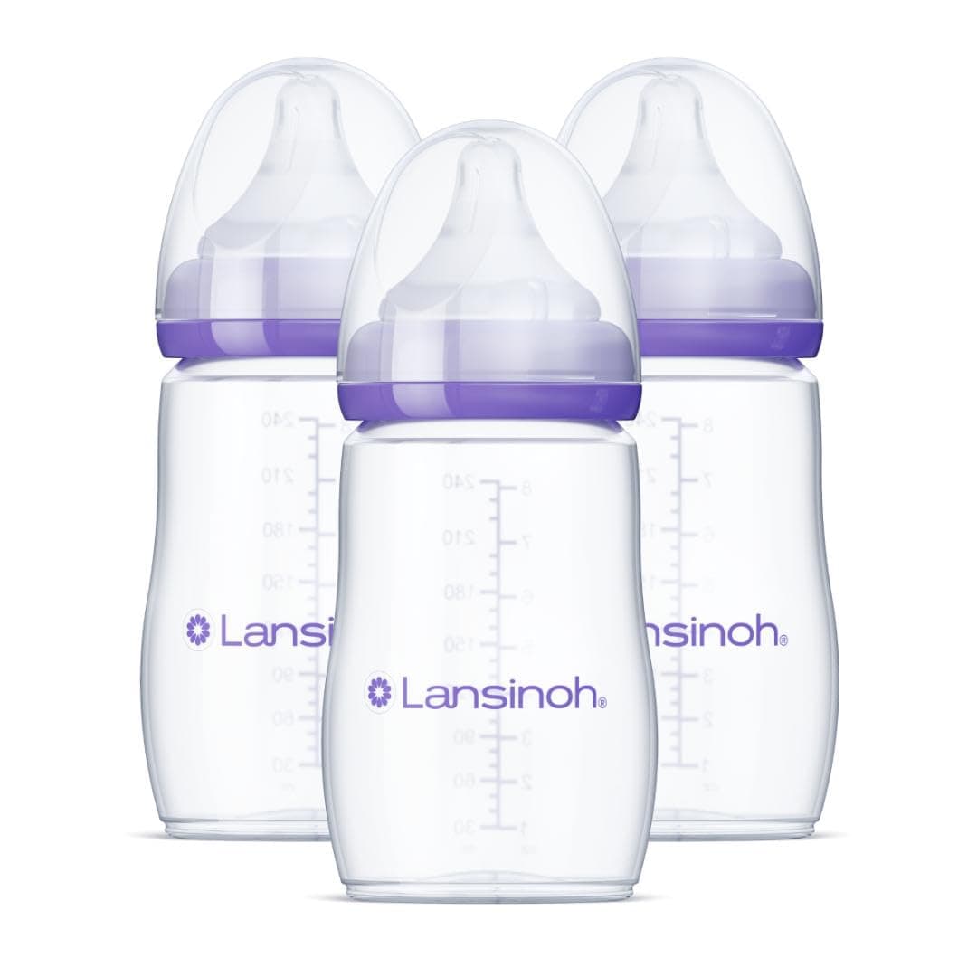 Lansinoh mOmma Set de Biberones, Libres de BPA Y BPS - Image 1