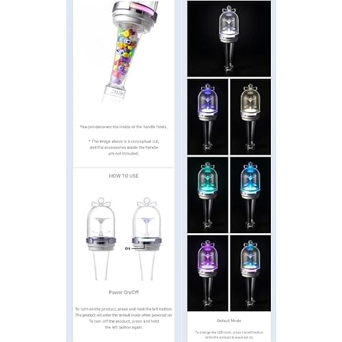 KPOP HEAVEN ILLIT Official Lightstick + 3 Extra photocards Set thumbnail 6