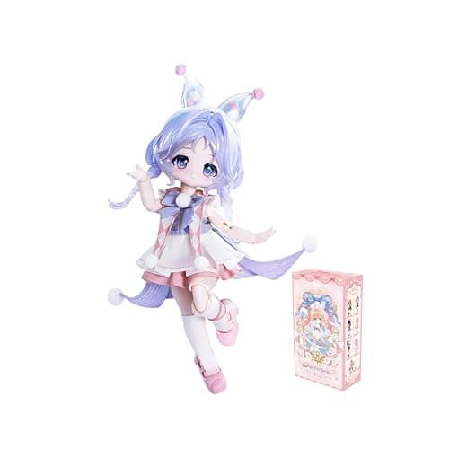 CALEMBOU BJD Blind Box, Bunny Dream Box Series 1/8 Ball Jointed Doll, Articulated Dress Up Doll for Display with Joints, Collectible Action Figure for Birthday, Random 1 Box - Image 1