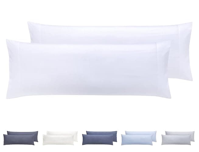 Todocama Lot de 2 taies d'oreiller hypoallergéniques en Microfibre Extra Douce - Image 1