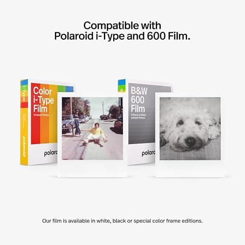 Polaroid Now+ 2nd Generation I-Type Instant Film Bluetooth Connected App Controlled Camera - Forest Green (9075) thumbnail 9
