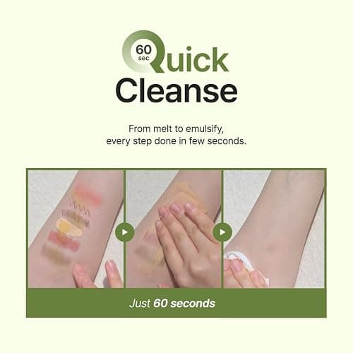 PURITO From Green Cleansing Oil, Fragrance-Free Makeup Remover for Face & Eyes, Gentle Vegan Oil Cleanser for Sunscreen & Waterproof Makeup, Cruelty-Free Korean Skin Care, 6.76 fl.oz / 200ml thumbnail 5