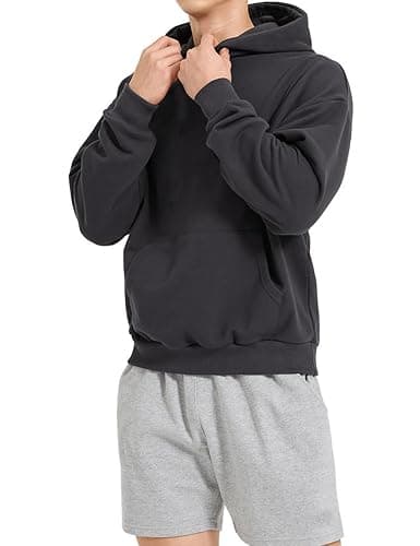 PAODIKUAI Men Hoodie Sweatshirt Loose Fit Fashion Pullover Hoodie Casual Long Sleeve Hooded Sweatshirt with Pocket thumbnail 2