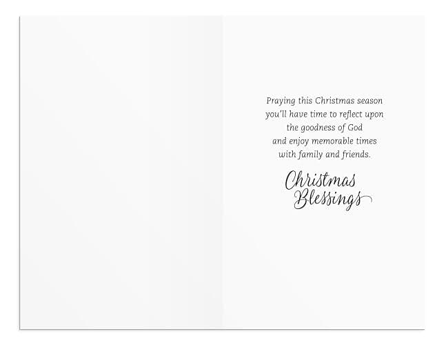 DaySpring - Black and White Christmas Classics - 60 Bulk Christmas Boxed Cards and Envelopes (U1347) thumbnail 5