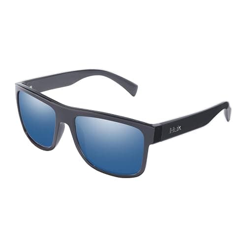 HUK Sunglasses, Polarized Lens Eyewear with Performance Frames, Fishing, Sports & Outdoors Sunglasses - Image 1