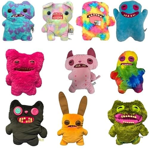 ZURU Fugglers Bigg Fuggs - Big Funny Ugly Monster Plush - 17 inches (Mr Buttons (Pink)) thumbnail 5