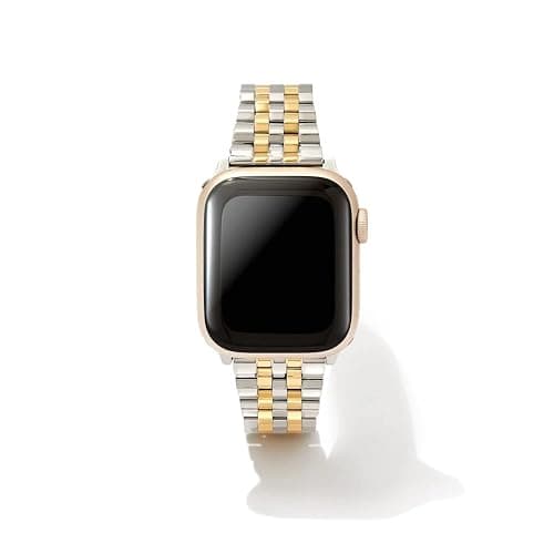 Kendra Scott Alex 5 Link Watch Bands, Compatible with Apple Watch® Series 1-8 and 20mm Samsung Galaxy Watch® - Image 1