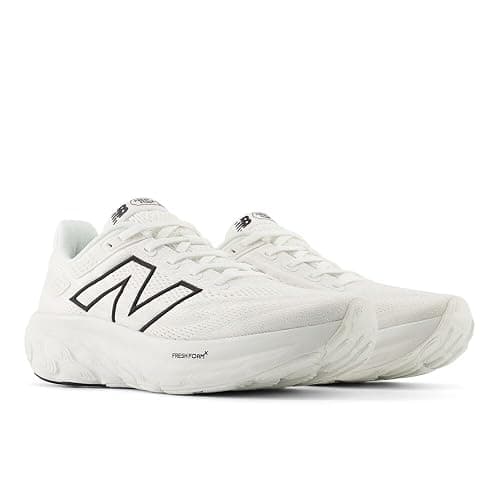 New Balance Women's Fresh Foam X 1080 V13 Running Shoe - White/Black/Reflection - 10 thumbnail 4
