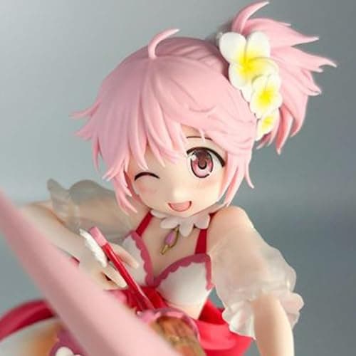 YLQANONG KanameMadoka Figures Anime Akemi Homura Kaname Madoka Figure Statues PVC Kyouko Anime Action Figurine Desk Decoration thumbnail 4