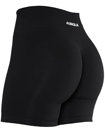 AUROLA Intensify Workout Shorts for Women Seamless Scrunch Short Gym Yoga Running Sport Active Exercise Fitness Shorts - Image 1