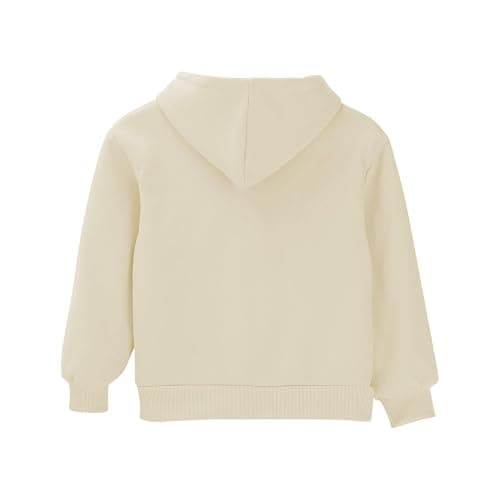 Boys Girls Plain Hoodies Long Sleeve Oversized Hoodie Kids Soft Cotton Hooded Sweatshirts Baggy Preppy Pullover Top thumbnail 4