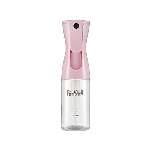 TANGLE TEEZER Travel-Size Fine Mist Continuous Spray Bottle, Reusable and Refillable, for Hair Detangling and Styling, 6.1 oz, Millennial Pink - Image 1