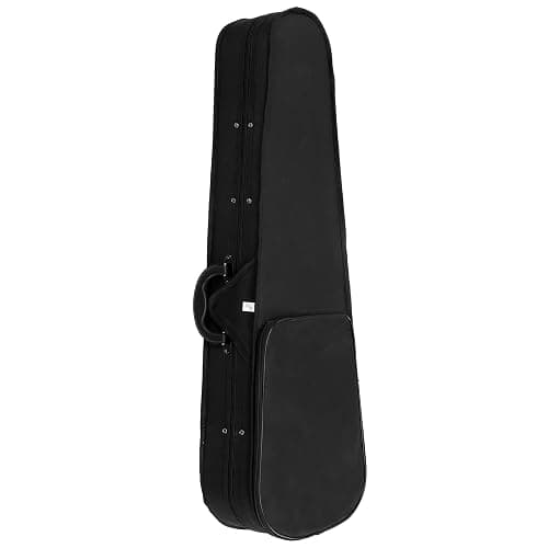 4/4 Full Size Acoustic Violin with Case Bow Rosin Strings Tuner Shoulder Rest, Natural Color thumbnail 7
