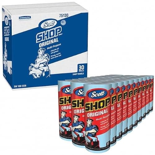Kimberly-Clark 75130 SCOTT Shop Towel Roll, 55 Count (Pack of 1) thumbnail 7