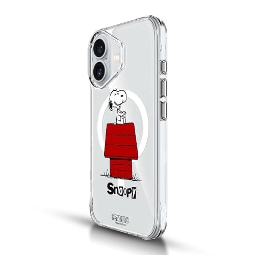 Head Case Designs Officially Licensed Peanuts Classic Snoopy & Friends Shockproof Bumper Case [Military Grade Protection] Compatible with and Compatible with MagSafe Apple iPhone 16 Pro thumbnail 2