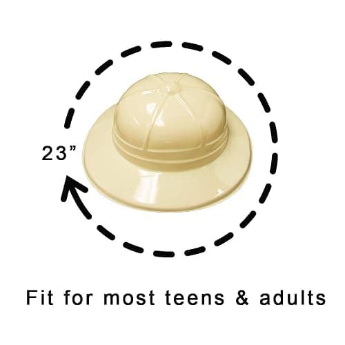 Super Z Outlet Safari Party Hats Plastic Jungle Theme Animals Explorer Pith Halloween Costume Toy for Kids thumbnail 5