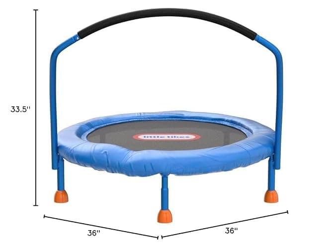 Little Tikes 3' Trampoline – (Amazon Exclusive) thumbnail 3