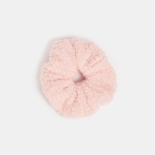 OHS Hot Water Bottle Gift Set Blush Pink, Gift Set Women Super Soft Warm Cosy Winter Christmas Gifts - 750ml Hot Water Bottle with Cover, Eye Mask, Fluffy Socks, Fluffy Scrunchie, Draw String Bag thumbnail 8