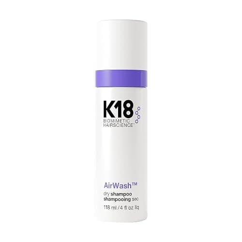 K18 AirWash™ Dry Shampoo, Non-Aerosol, Balances Scalp & Controls Excess Oil Production - Image 1