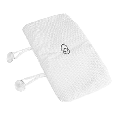 Nikou Bathtub Spa Pillow - Bath Cushion Bath Pillows White - Spa Pillow with Suction Cups,Supports Neck and Shoulders,for Hot Tub Home Spa Jacuzzi Bathtub Head Rest, Comfortable & Soft thumbnail 7