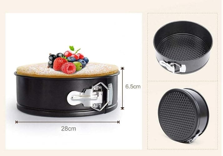 8-Piece Non Stick Bakeware Set Baking Set- with Muffin Tray, Oven Tray, Cake Pan, Loaf Pan & Spring Form Cake Tin thumbnail 6