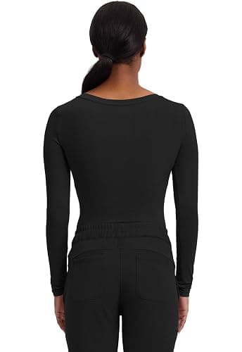 Healing Hands Women's Underscrub Soft Knit Melissa Longsleeve Scrub Tee with Breathable & Easy Care Fabric 5047 thumbnail 4