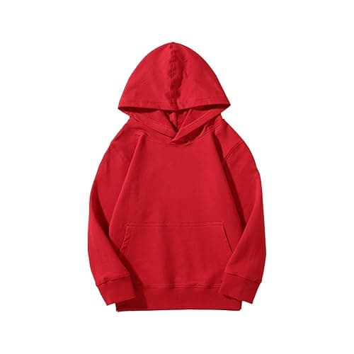 Girls Boys Hoodies Casual Long Sleeve Solid Sweatshirt Oversized Loose Pullover Tops with Pocket Fall Winter Clothes - Image 1