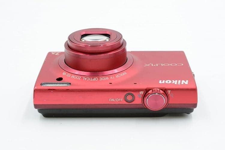 Nikon COOLPIX S6100 16 MP Digital Camera with 7x NIKKOR Wide-Angle Optical Zoom Lens and 3-Inch Touch-Panel LCD (Red) thumbnail 6