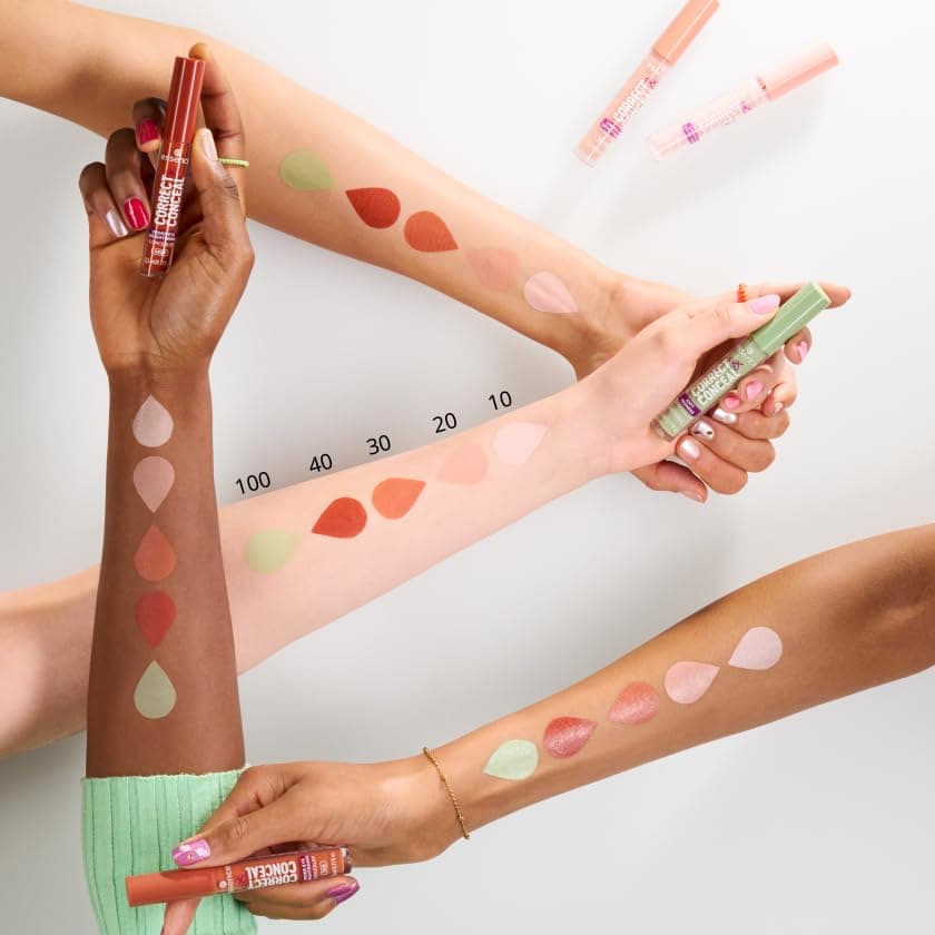 essence CORRECT & CONCEAL under eye brightening concealer 10 Light thumbnail 7