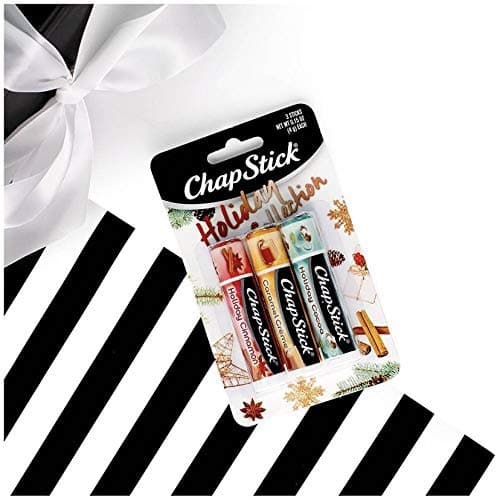 Chapstick Holiday Collection 2017, Pack of 3, Holiday Cinnamon, Caramel Creme & Holiday Cocoa, 0.15 Oz Ea thumbnail 4