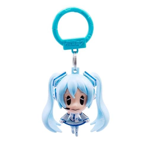 Just Toys LLC Hatsune Miku Backpack Hangers – 5‑Pack Sakura, Snow & Classic Miku Keychains – PVC Anime Hangers for Bags, Backpacks, Purses & Gifts thumbnail 4