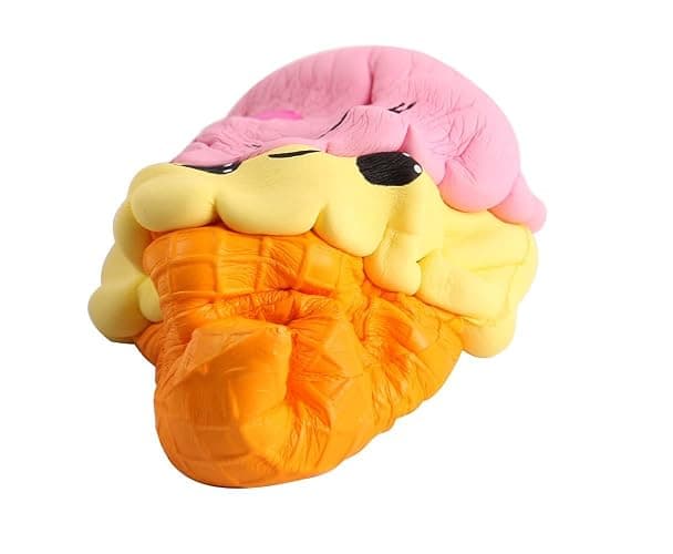 Anboor 9.1 Inches Squishies Jumbo Slow Rising Kawaii Cute Squishies Ice Cream Cone Cake Scented of Decompression Toys Stress Relief Kid's Toys thumbnail 8